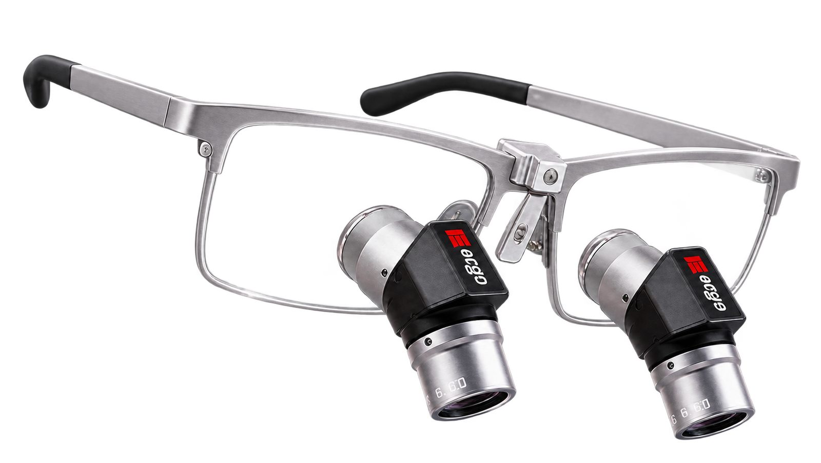 Ergo Air ET silver frame clinical loupes